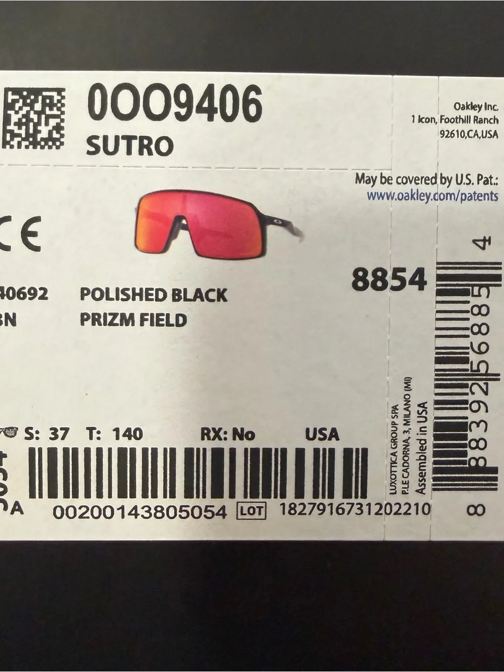 Oakley Men’s Sutro Sunglasses